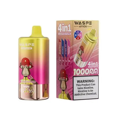 WASPE AIVIOU 100.000 100K Puffs 4-in-1 Einweg-Vape