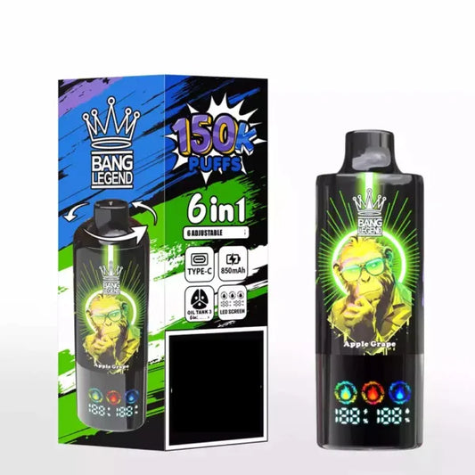Bang Legend 150.000 150K Puffs 6-in-1 Einweg-Vape