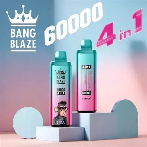 Bang Blaze 60.000 60K Puffs 4-in-1 Geschmackswechsel-Abfallvape   Geschmäckte