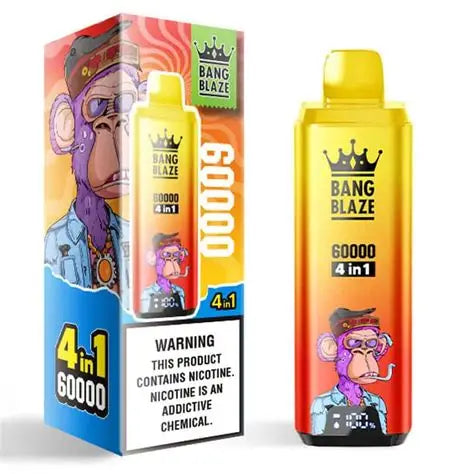Bang Blaze 60.000 60K Puffs 4-in-1 Geschmackswechsel-Abfallvape   Geschmäckte
