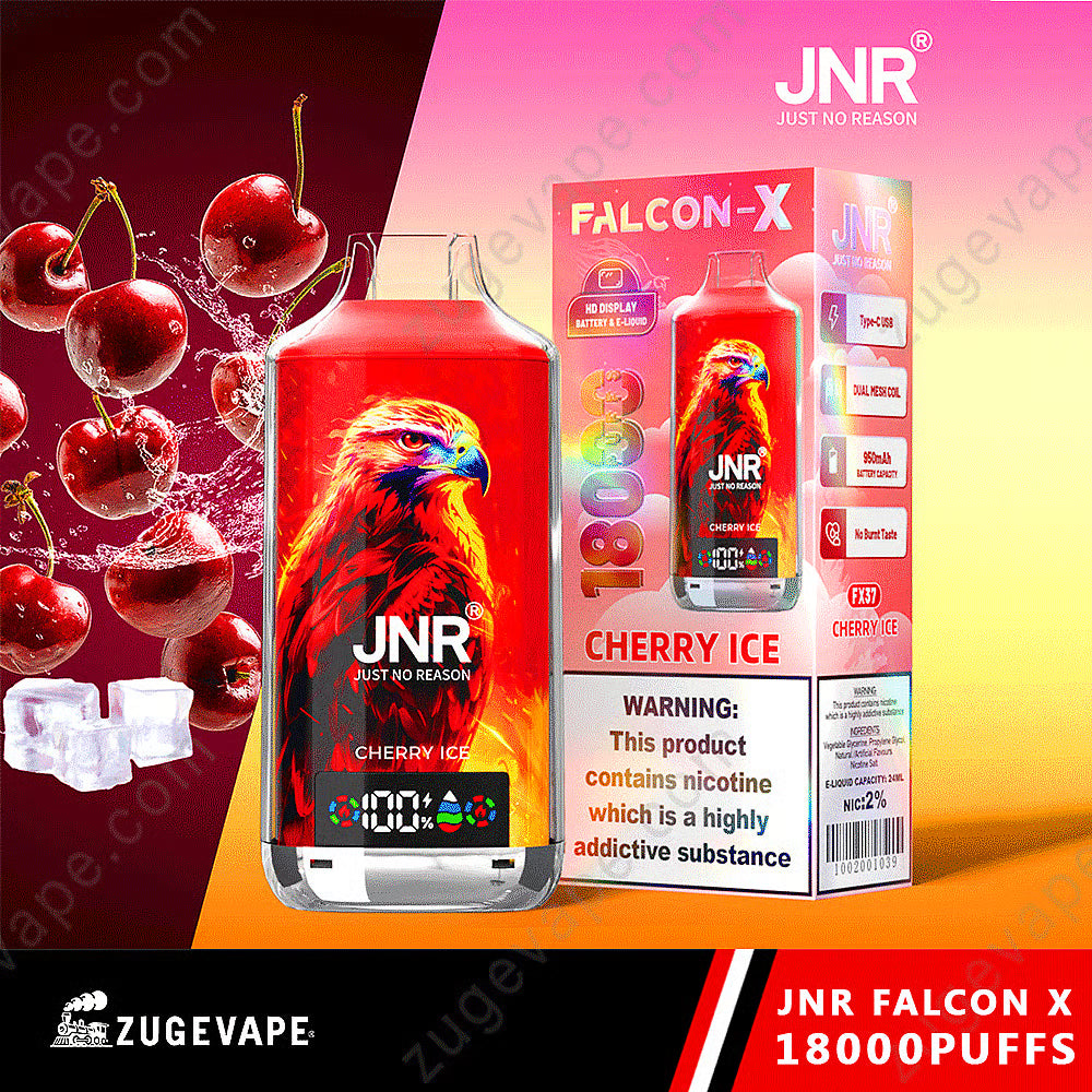 JNR Falcon-X 18000 18K Puffs Einweg-Vape 2%