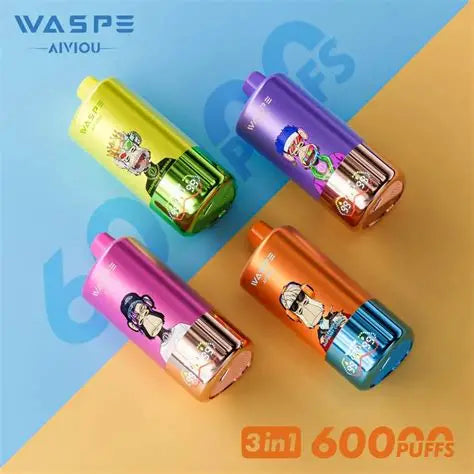 WASPE AIVIOU 60000 60K Puffs 3in1 Einweg-Vape