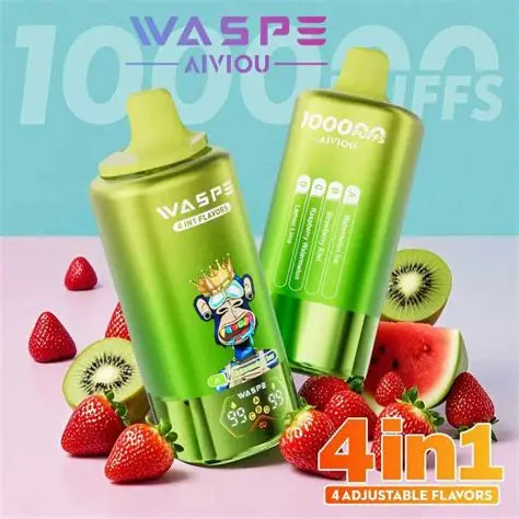 WASPE AIVIOU 100.000 100K Puffs 4-in-1 Einweg-Vape