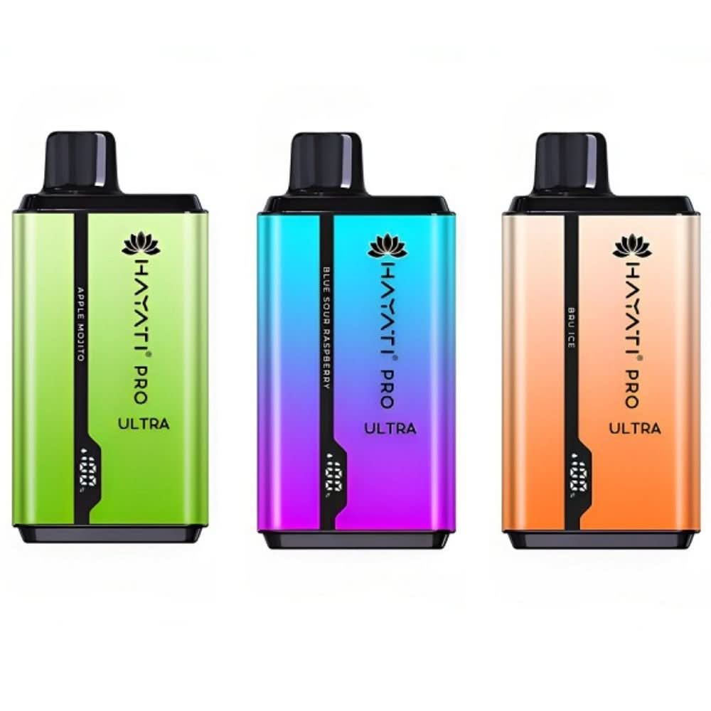 Hayati Pro Ultra 15000 15K Puffs Disposable Vape