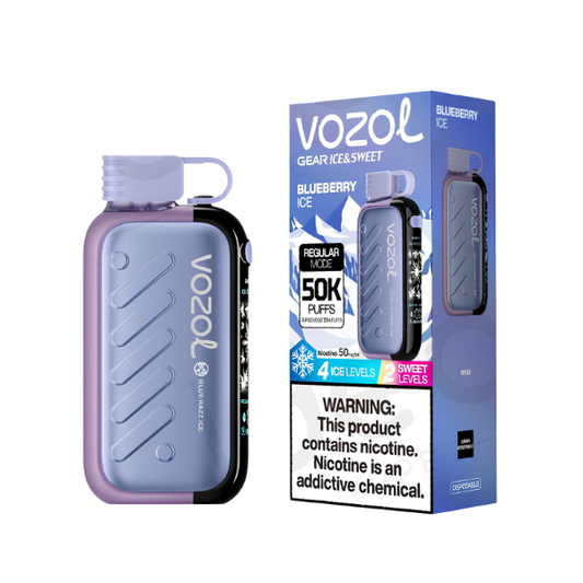 VOZOL Gear Ice & Sweet 50000 50K Puffs Disposable Vape 5%