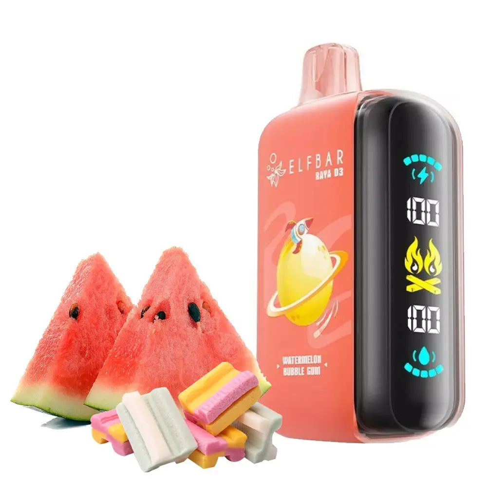Elfbar Raya D3 25.000 Puffs 5 % Einweg-Vape   Aromen