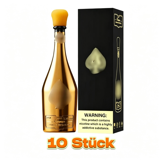 (10 Stück) Solaris Champagne 50.000 Puffe Einweg-Vape 2 %