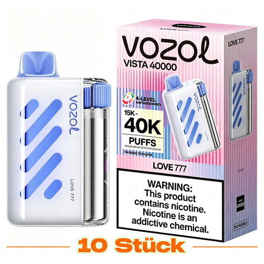 (10 Stück) VOZOL Vista 40000 40K Puffs Einweg-Vape 5%
